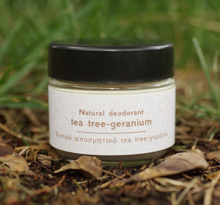 Tea Tree & Geranium deodorant